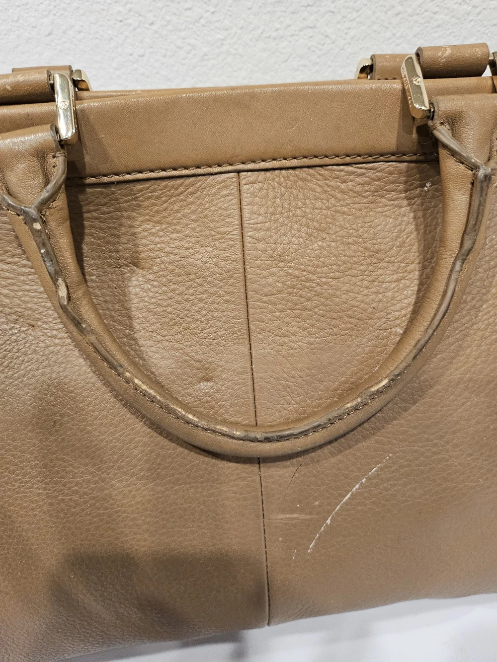 Tory Burch Tan Leather Tote Bag